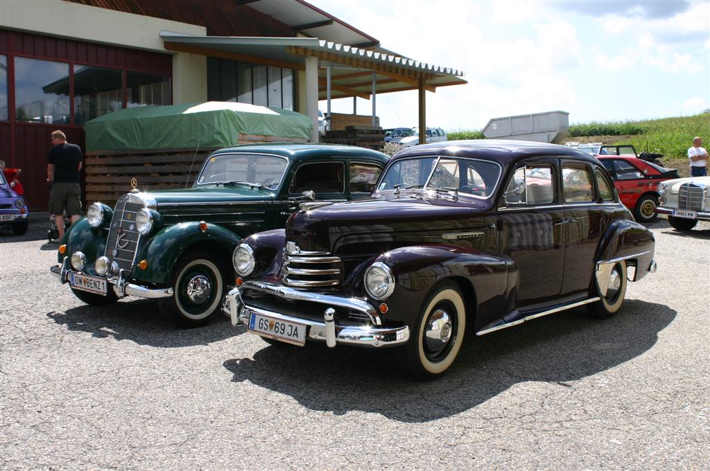 2010-08-08 Oldtimertreffen beim Clubkollegen Kranz